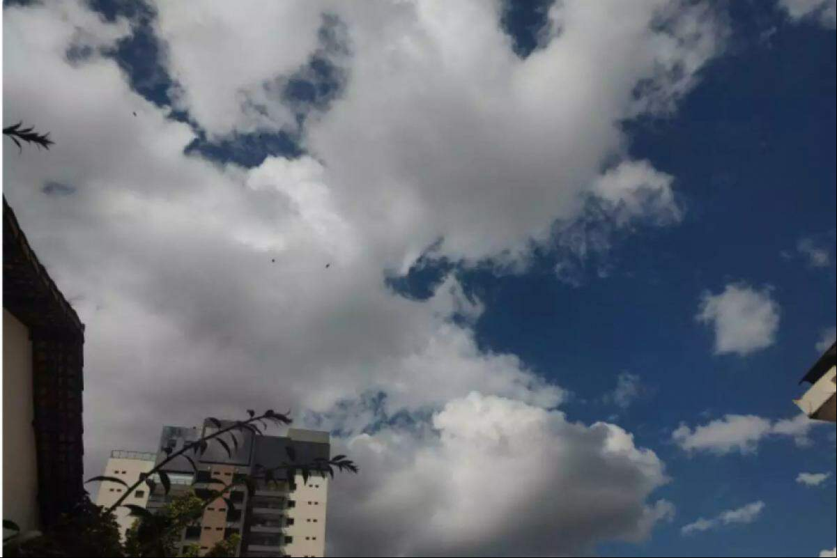 Céu visto do bairro São José em Franca 
